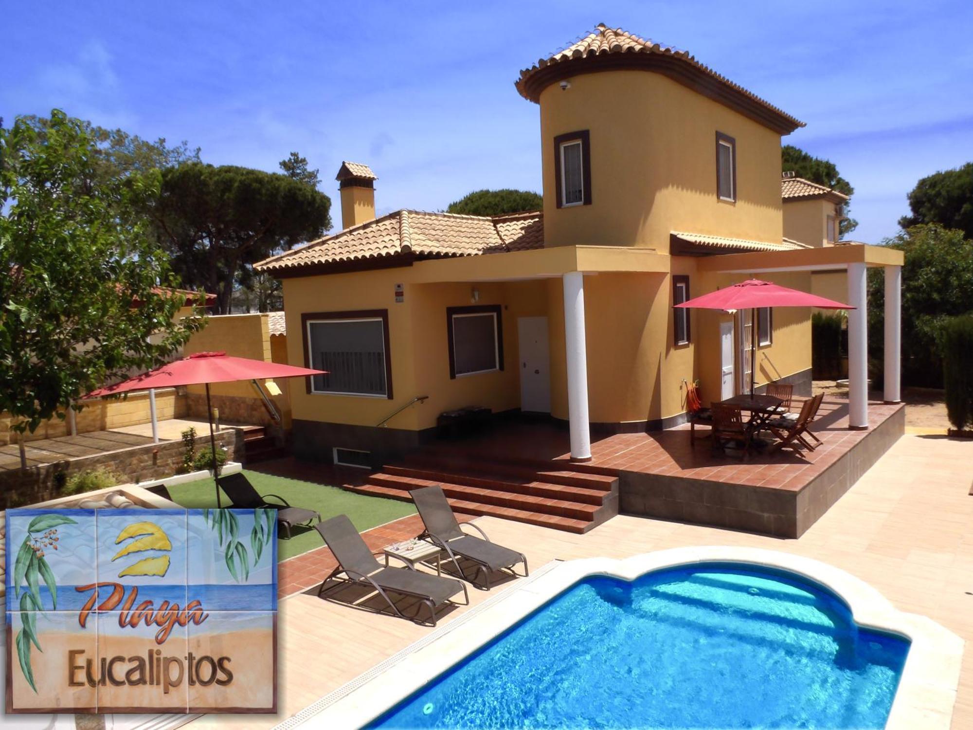 Playa Eucaliptos 1A Villa Исла Кристина Екстериор снимка